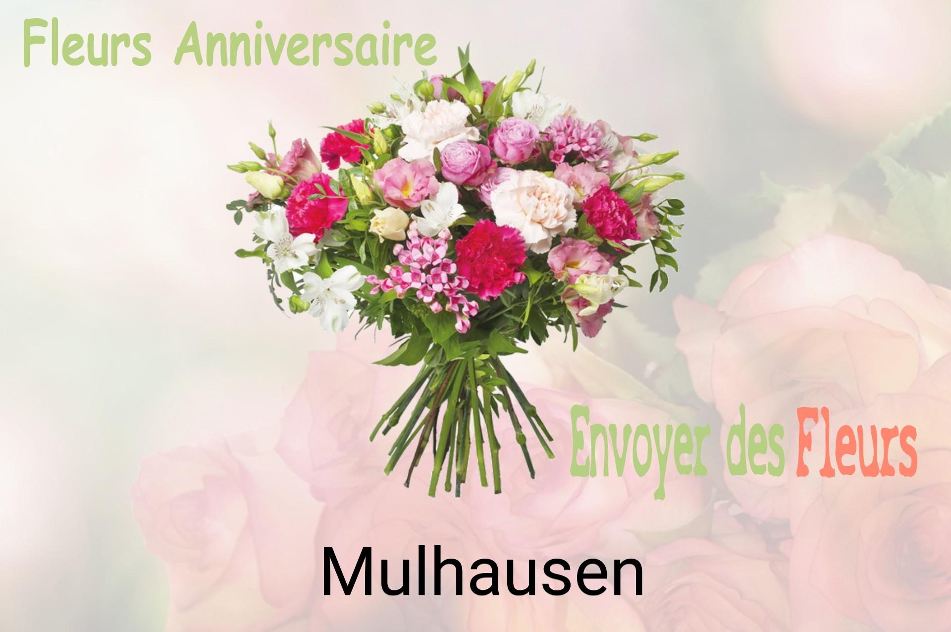 Bouquet de fleurs d’anniversaire livré à Mulhausen